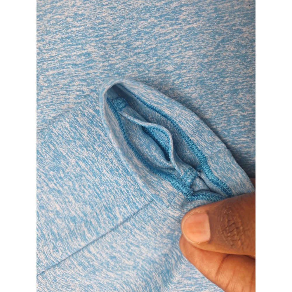 Lululemon Metal Vent Tech 1/2 Zip 2.0 Mens XXL Blue Heather Pullover Athleisure - Picture 8 of 8